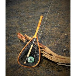 Jennings Net Company #17 Landing Net in Honey Amber